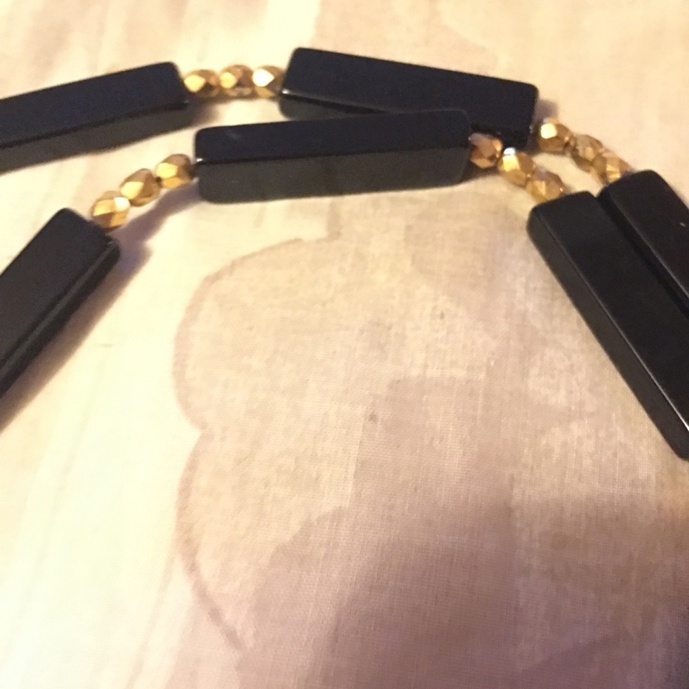 crystal  necklace like new  18kt - Picture 6 of 8